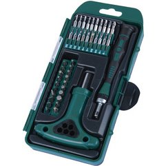 BRÜDER MANNESMANN Jeu d'embouts, 42 pièces, dans un coffret