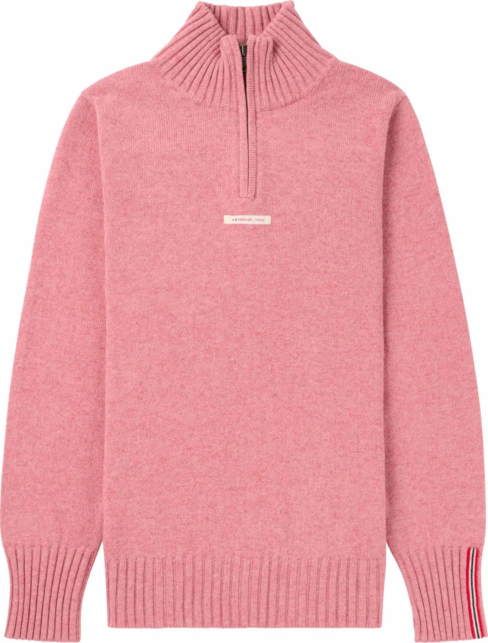 Deck Half Zip Dame 190/Peony Pink