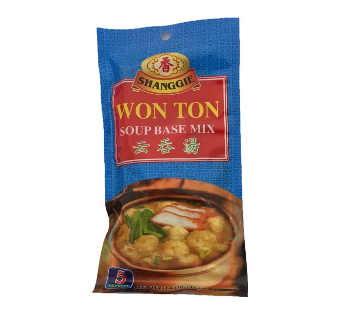 Shanggie Wan Tan Soepbasis Mix 45g