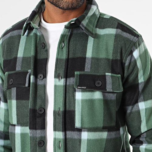 Surchemise A Carreaux 20716348 Vert Noir