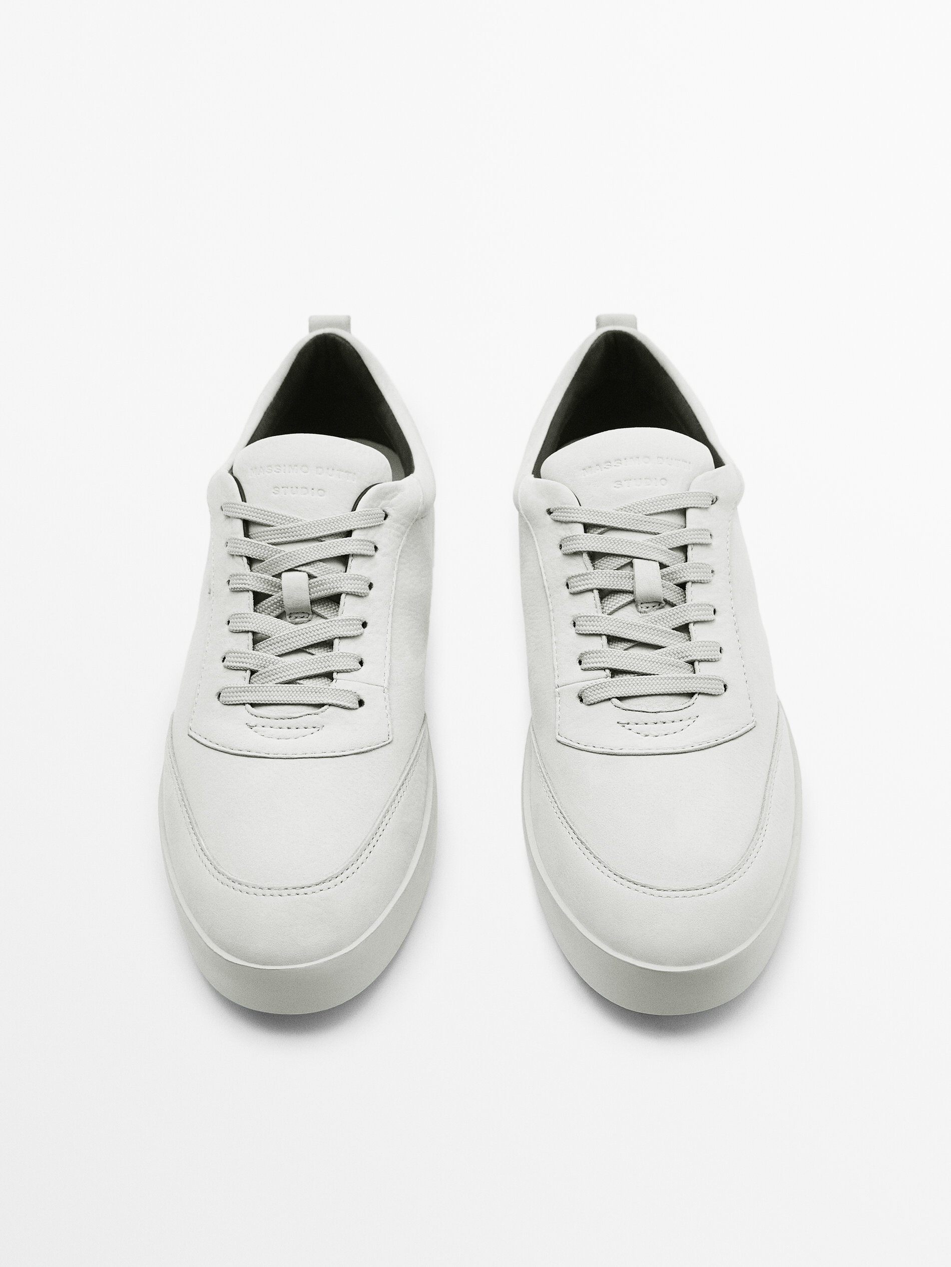 Deportivo couro nobuck - Studio - GRIS
