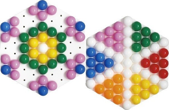 Hama Maxi Stick - Hexagonal Plade Med 140 Stifter - 9669