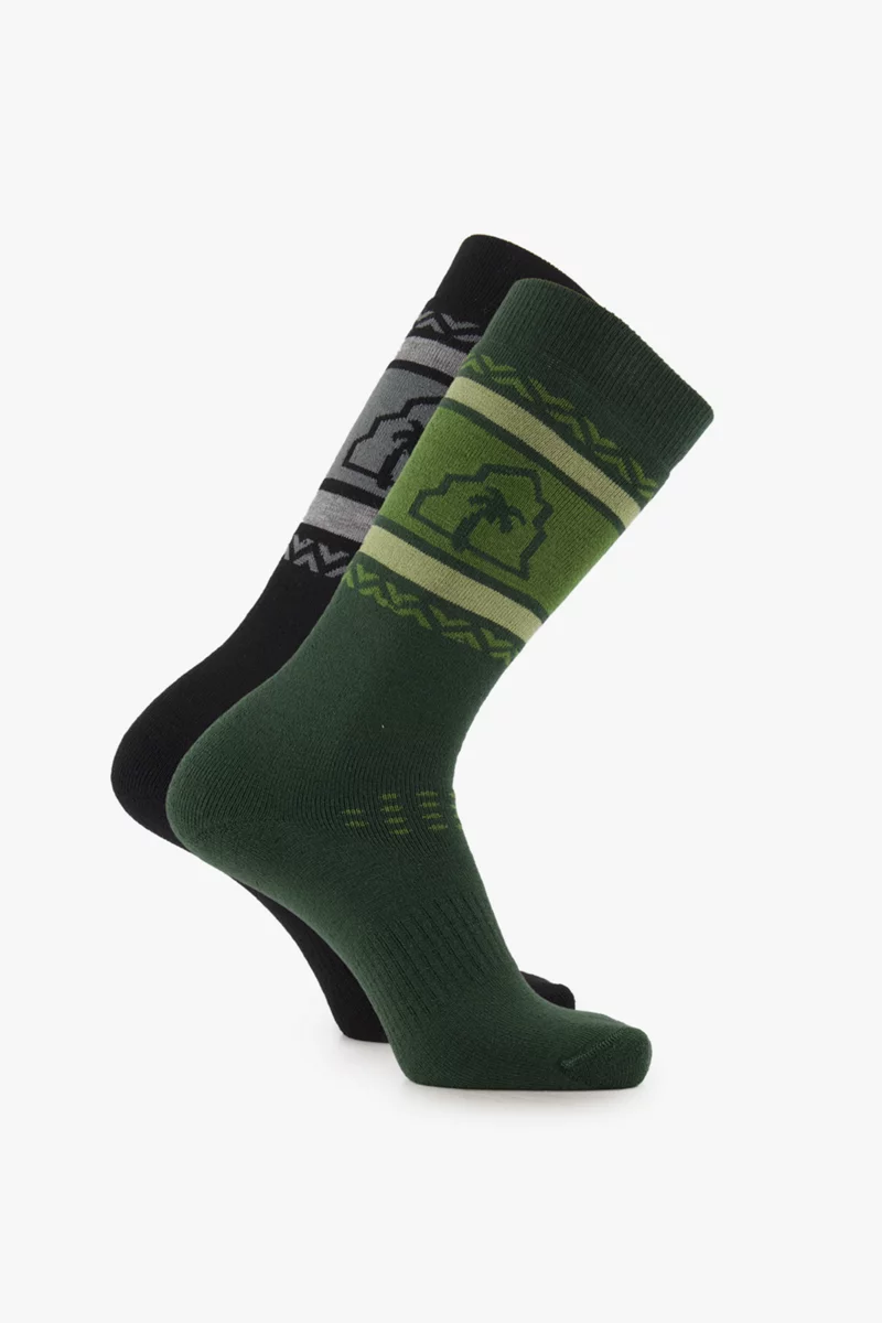 BEACH MOUNTAIN 2-Pack 35-47 Snowboardsocken