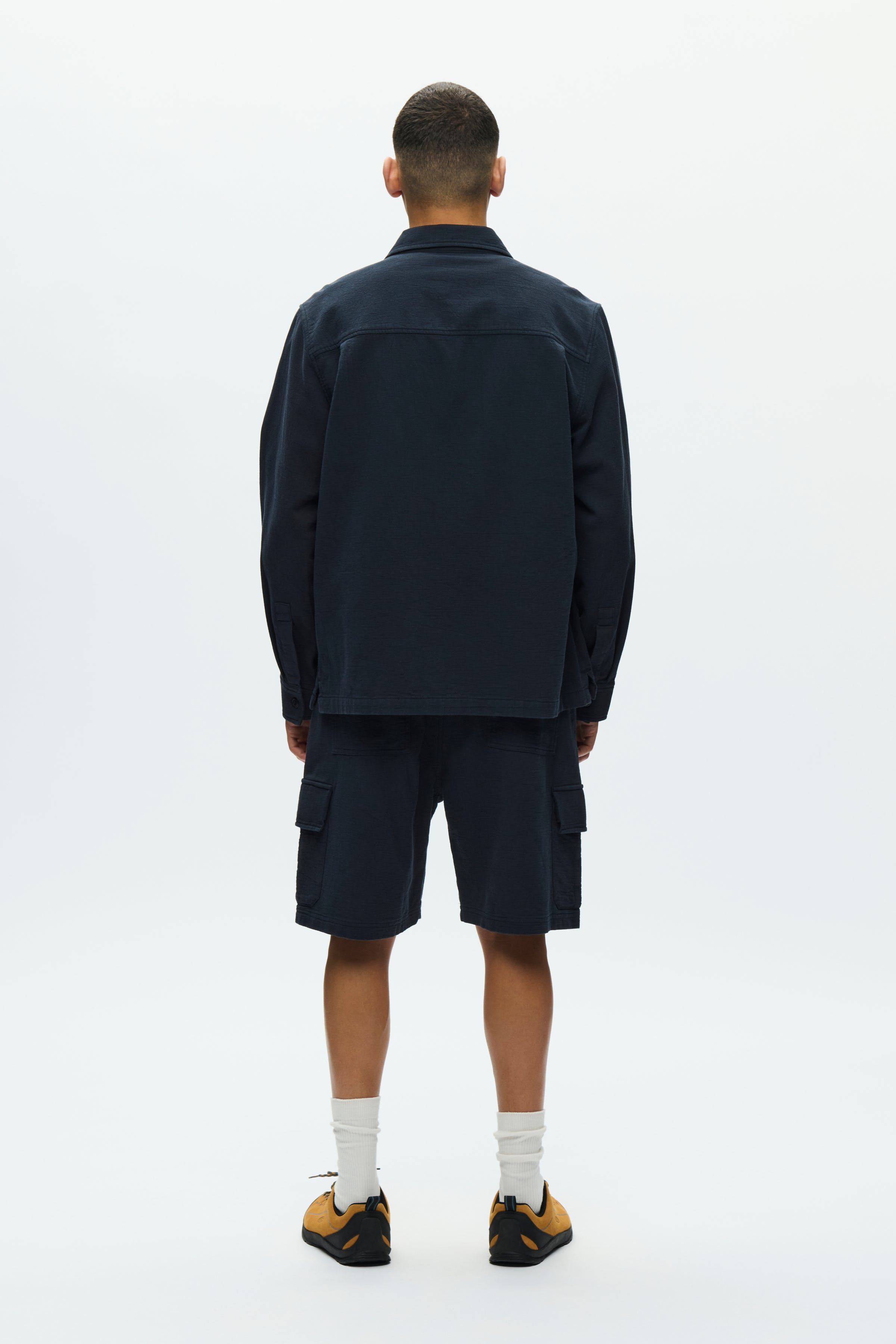 DOUBLE A BY W.W. MEN WWClay x overshirt