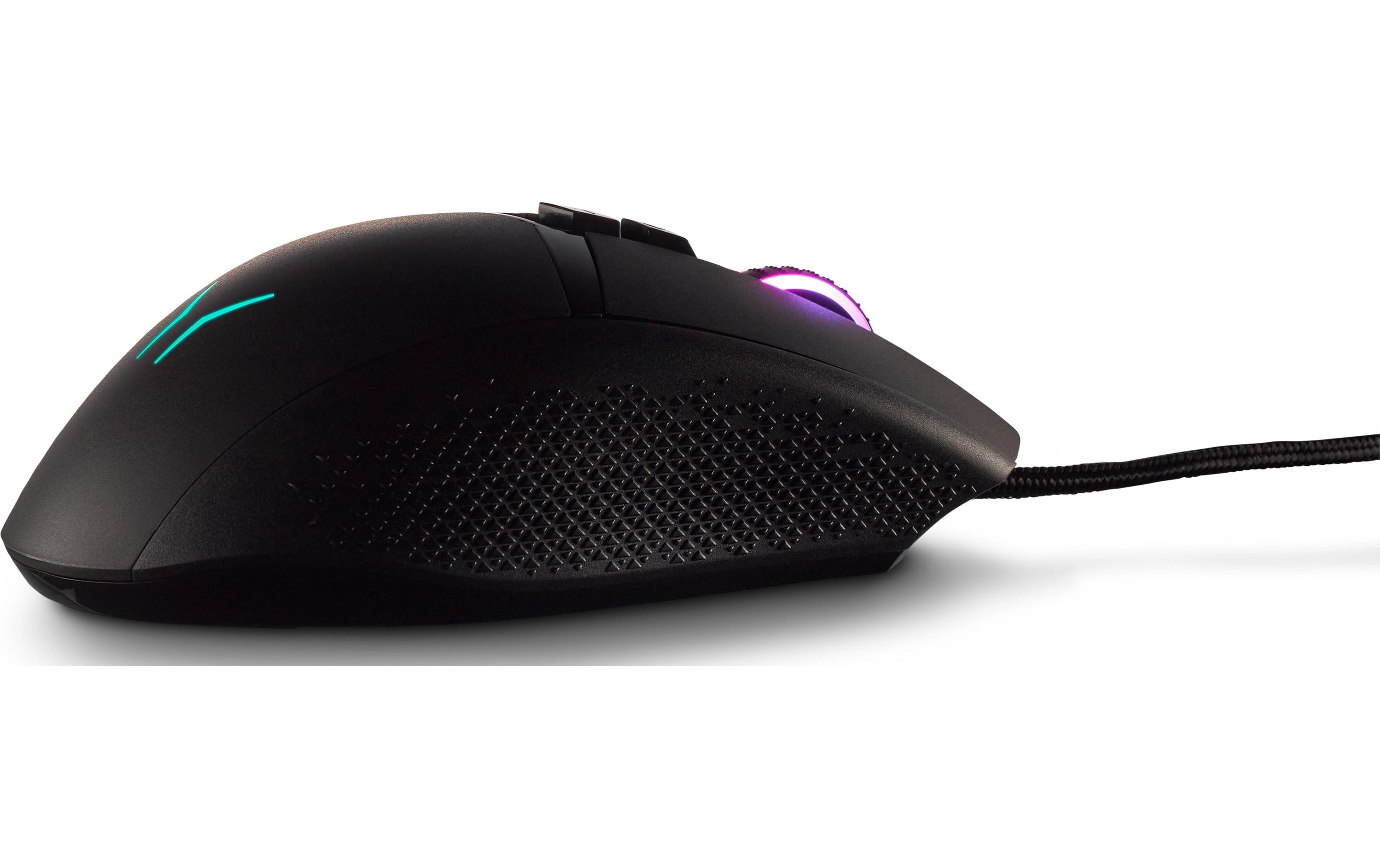 Gaming-Maus Wizard P20Präzise Gaming-Mouse mit langlebigen OMRON-Switches für Links- und Rechtsklick