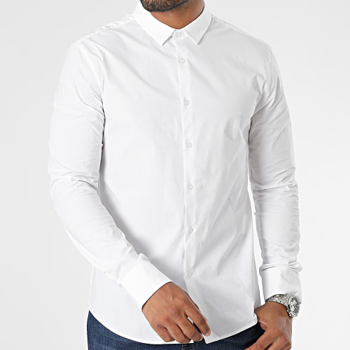 Chemise Manches Longues Gopher 10716481D Blanc