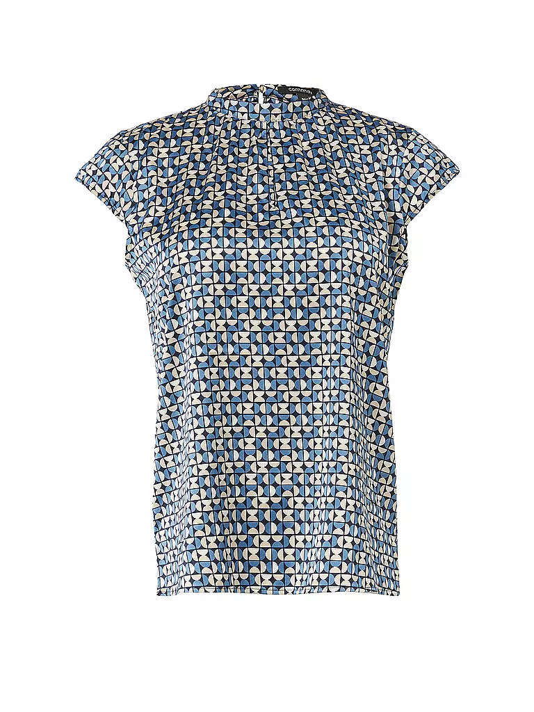 COMMA Blusenshirt blau