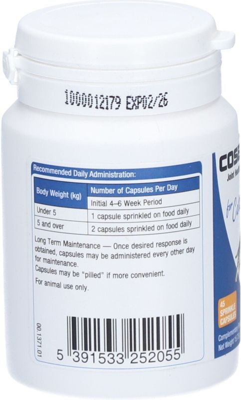 Cosequin DS - Dierensupplement - Ondersteuning Gewrichten - 60 Tabletten