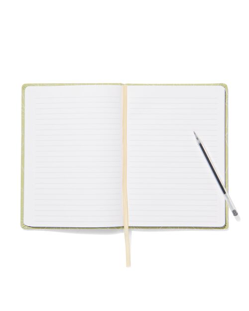 carnet A5 ligné toile