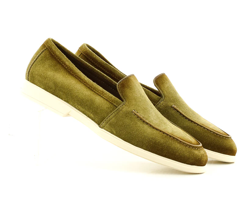 SANTONI - MALIBU 18777 RVR KHAKI
