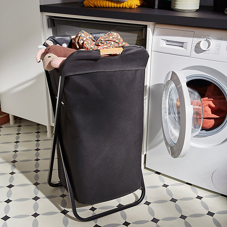Panier à linge pliable en tissu Wenko Loft
