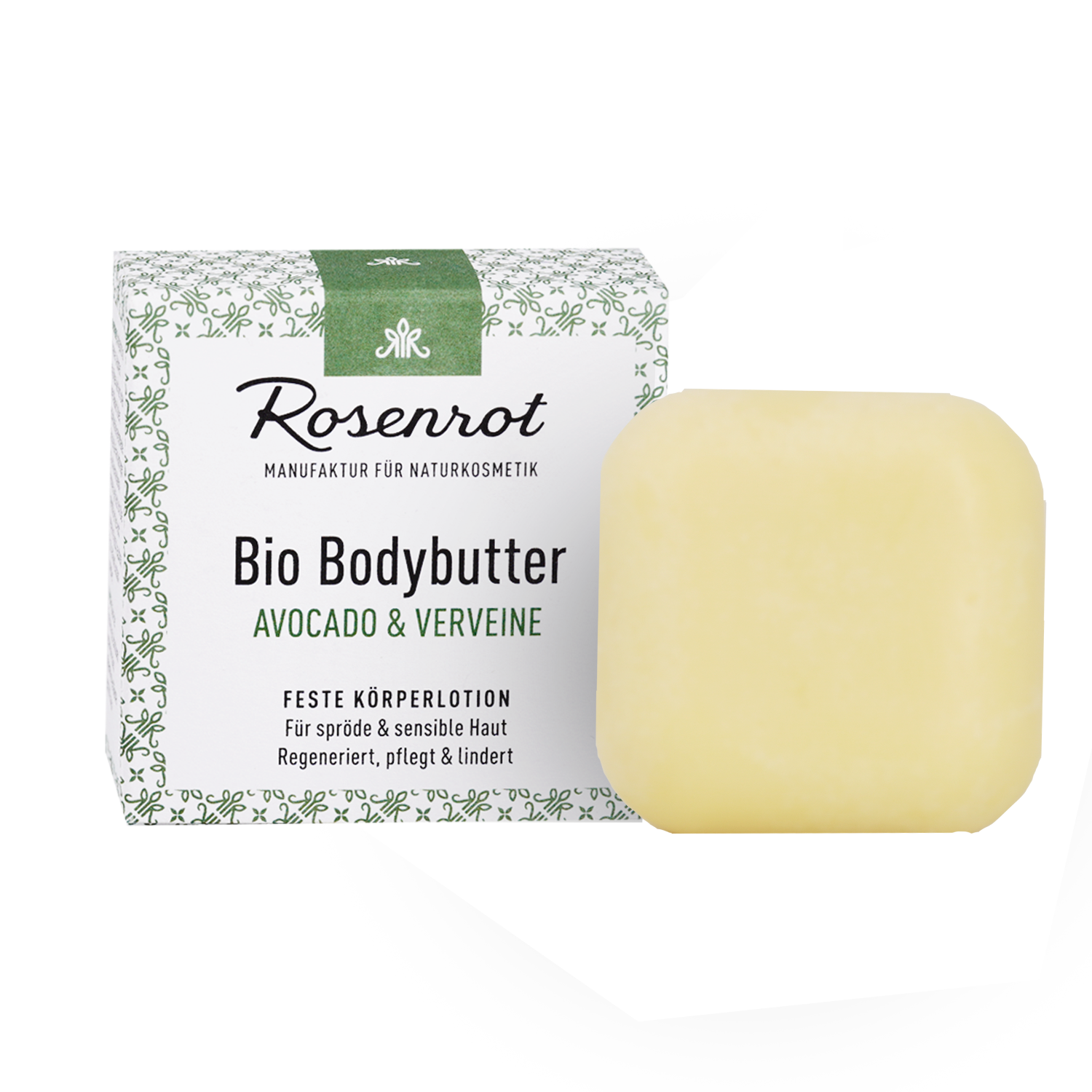 Rosenrot  Bio-Bodybutter Avocado & Verveine, 70 g