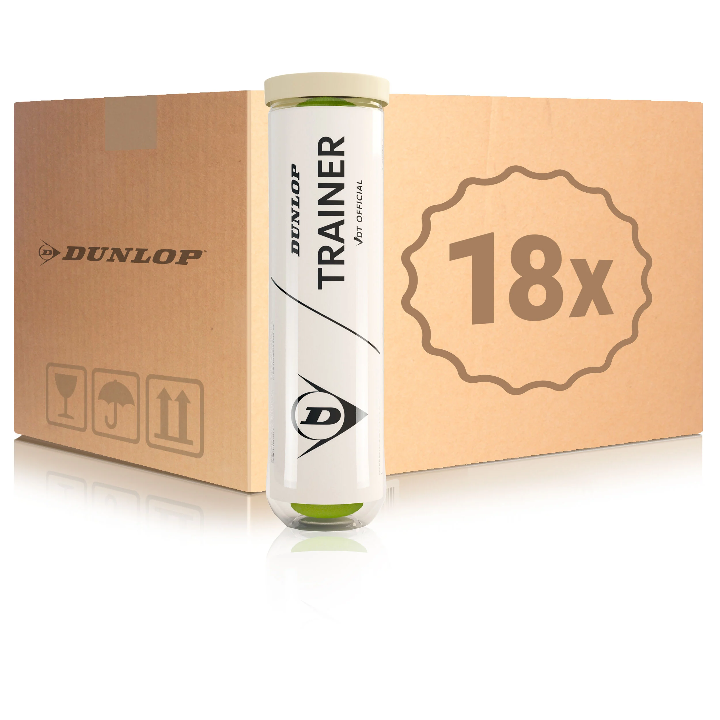 Dunlop Dunlop Trainer VDT 18 Tubes De 4