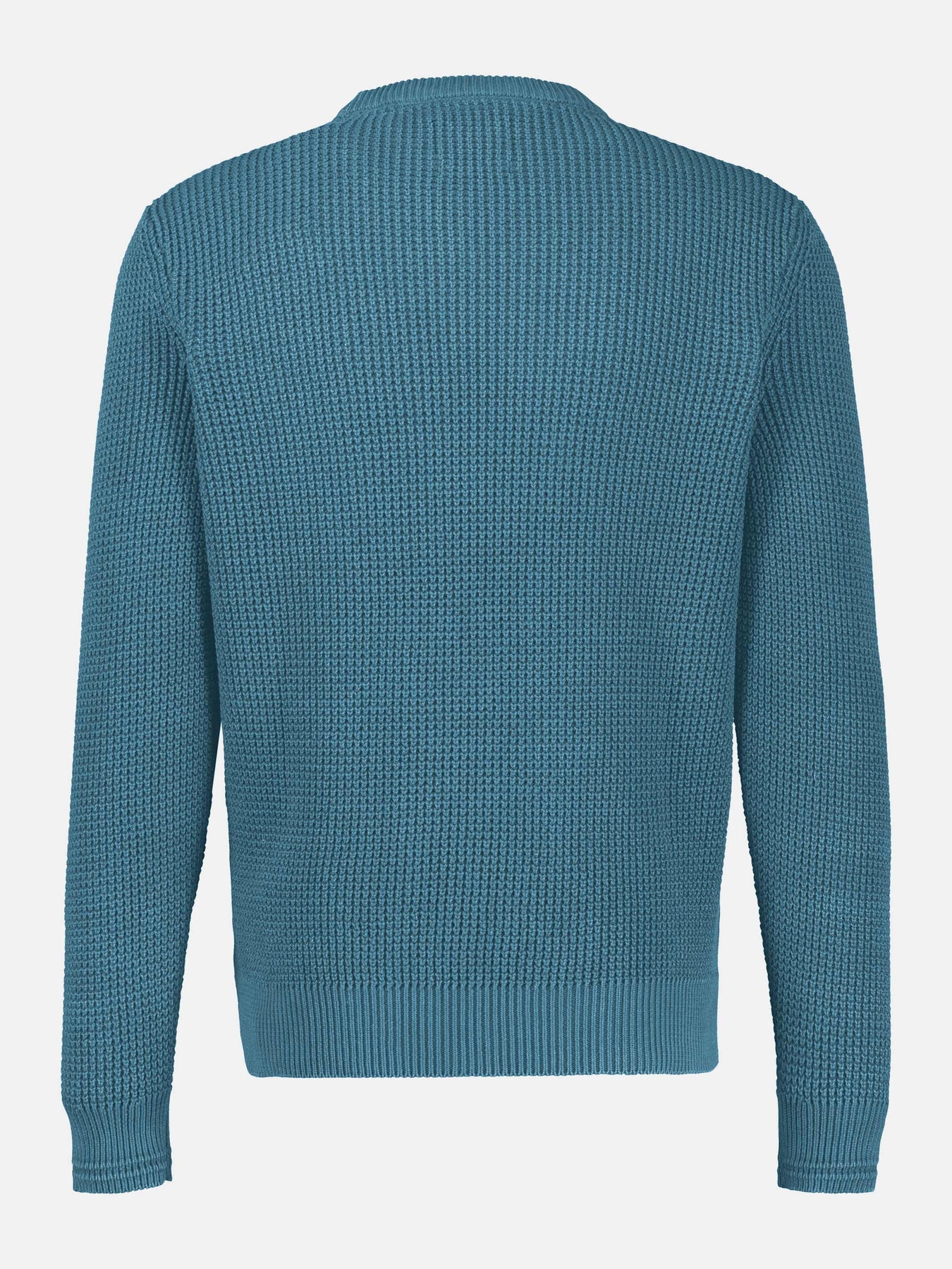Herren Crewneck-Stricker in Strukturqualität
