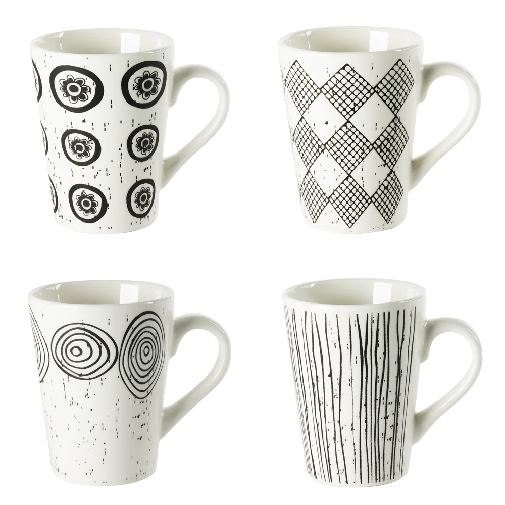 Coffret de 4 tasses Palawan 14 cl Table passion