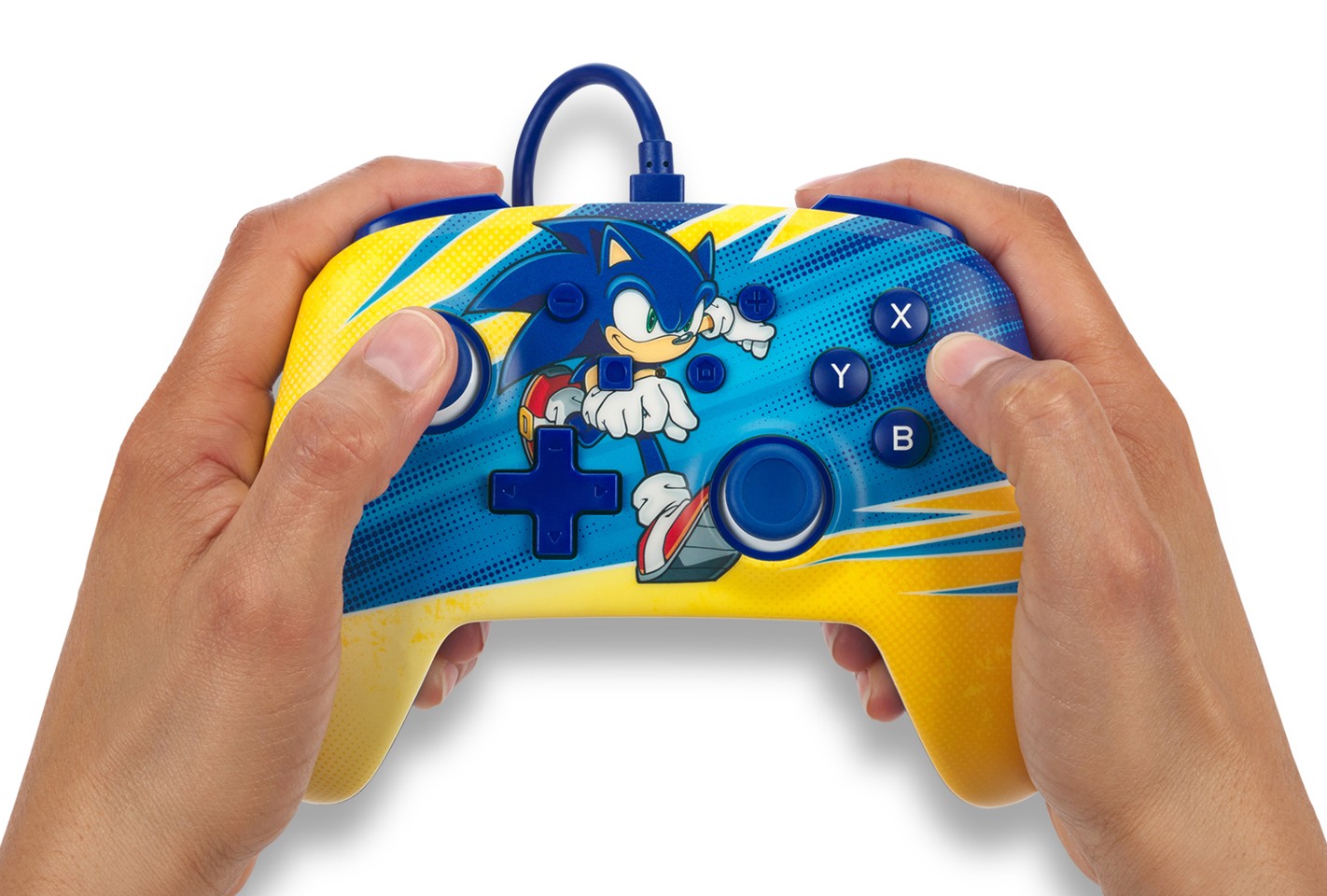 PowerA Enhanced Wired Controller for Nintendo Switch - Sonic Boost