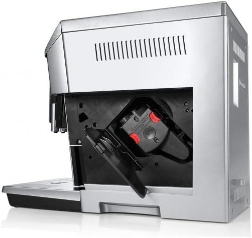 De'Longhi PrimaDonna Elite ECAM 656.75.MS Kaffeevollautomat mit 4,3 Zoll Farbdisplay automatischer Milchschaum 2 Tassen Funktion 1350W großer 2 L Wassertank Coffee Link App silber