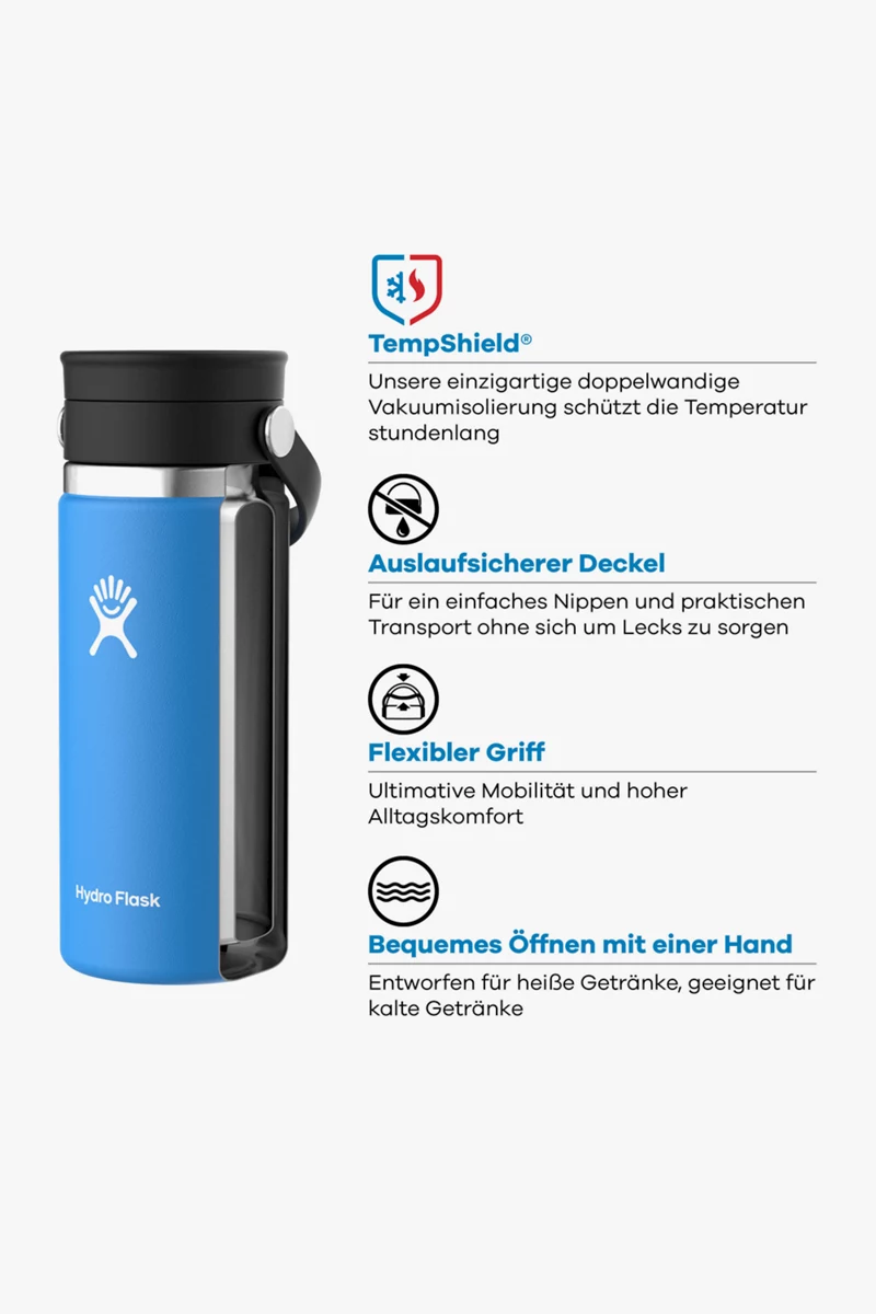 Hydro Flask Wide Mouth Coffee 473 ml Trinkflasche