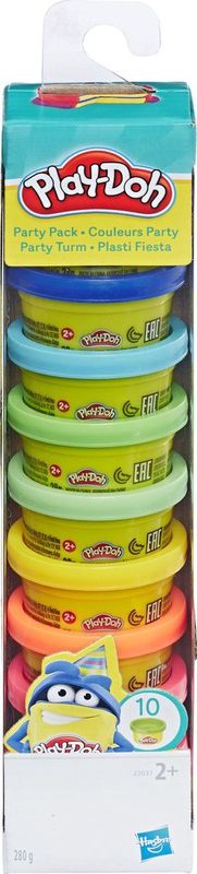 Play Doh Party Pack - 10 potjes - Boetseerklei
