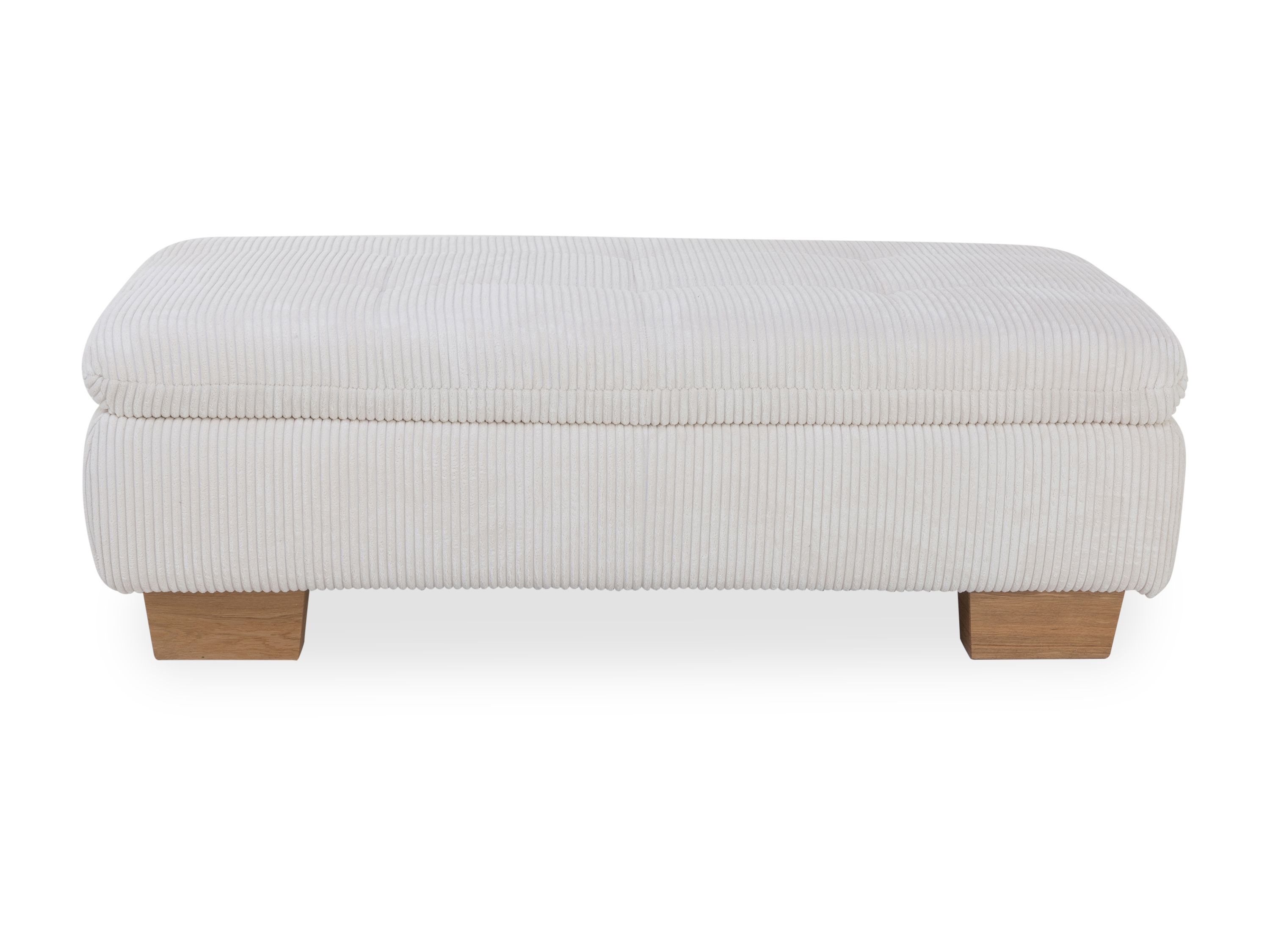 Hocker SYSTEMPOLSTER XXL aufklappbar MARGO natur