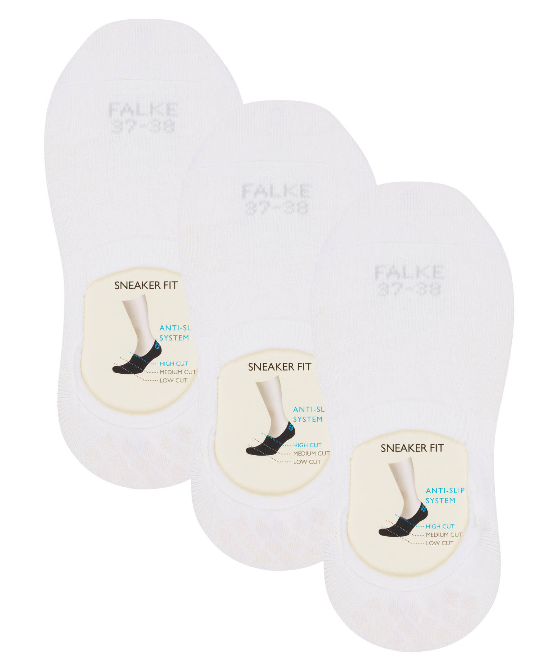 FALKE| Damen Füßlinge Step 3-Pack