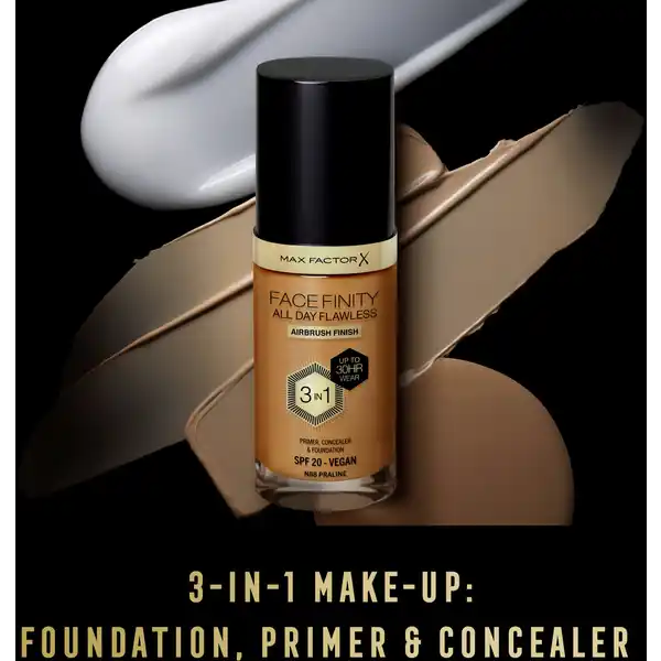 Facefinity All Day Flawless Foundation Farbe N88 Praline