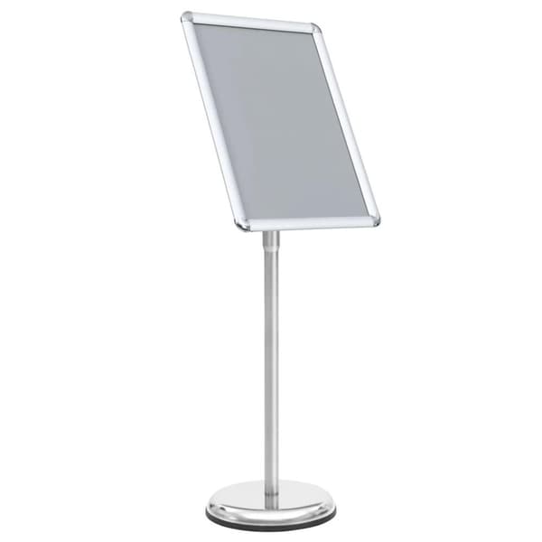 vidaXL Plakatstativ A3 sølv aluminiumslegering