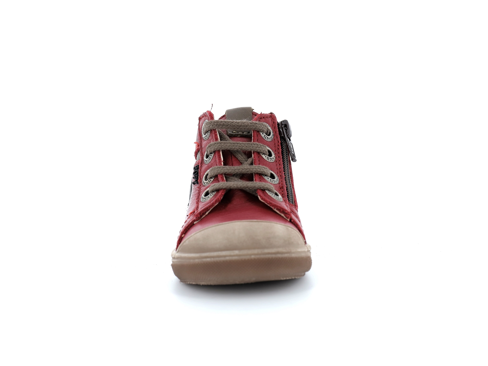 Bopy-RUDIZIP Cuir Bordeaux