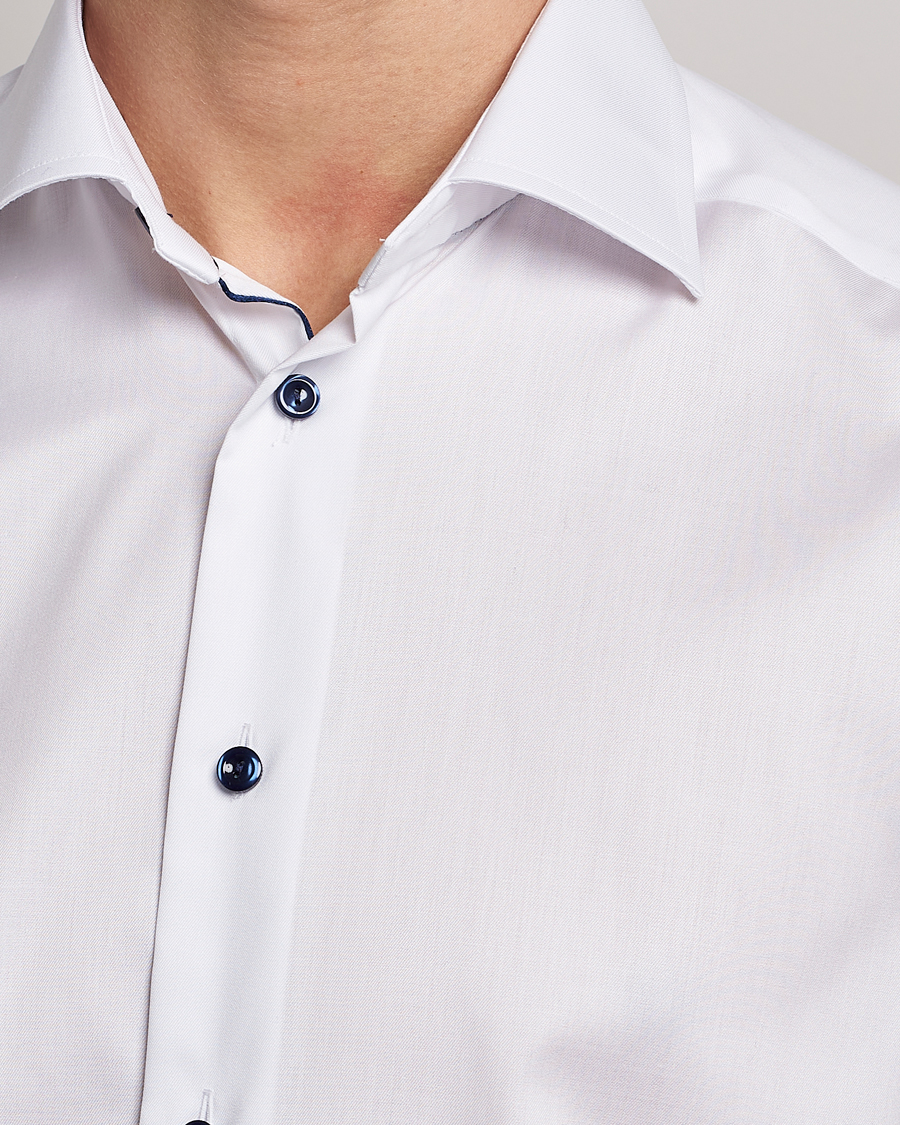 Eton Slim Fit Signature Twill Shirt White