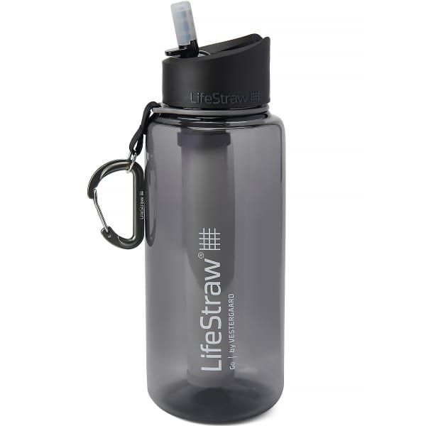 Gourde filtrante LIFESTRAW GO 1L TRITAN RENEW DARK GREY