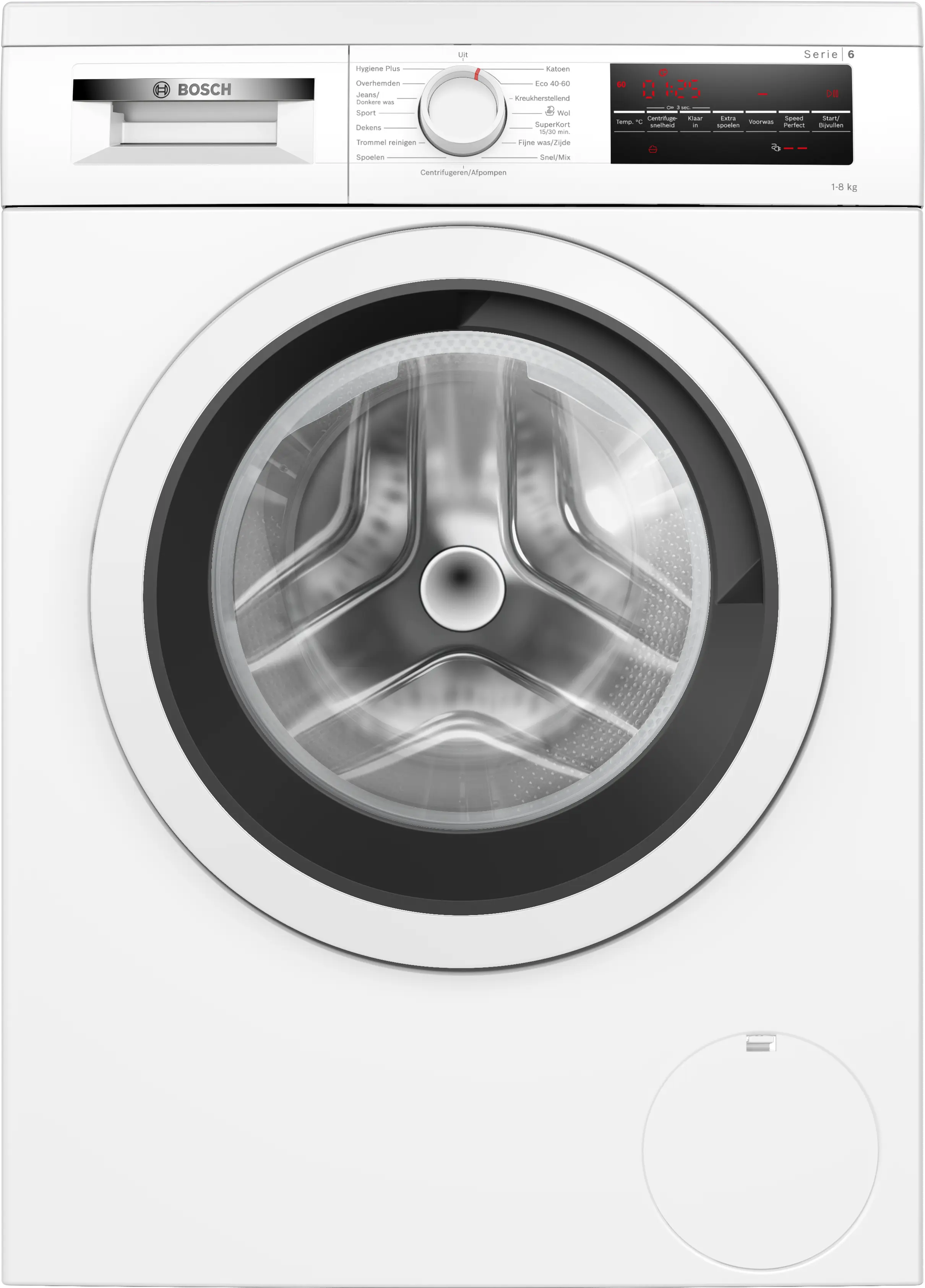 Serie 6 Wasmachine, voorlader 8 kg max. 1400 rpm