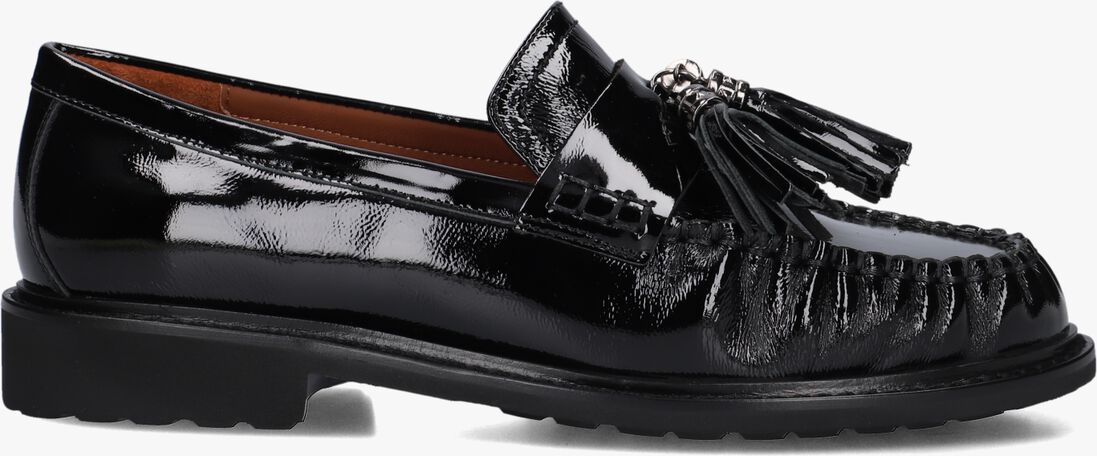 zwarte stefano lauran loafers pe2013