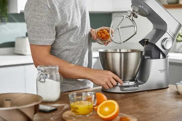 Kenwood Titanium Chef Baker XL KVL85.124SI - Køkkenmaskine - 1200 W - sølv