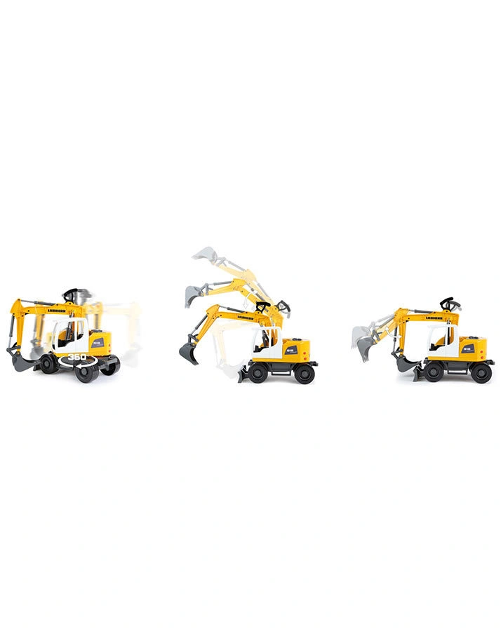 Liebherr-Bagger WORXX in gelb