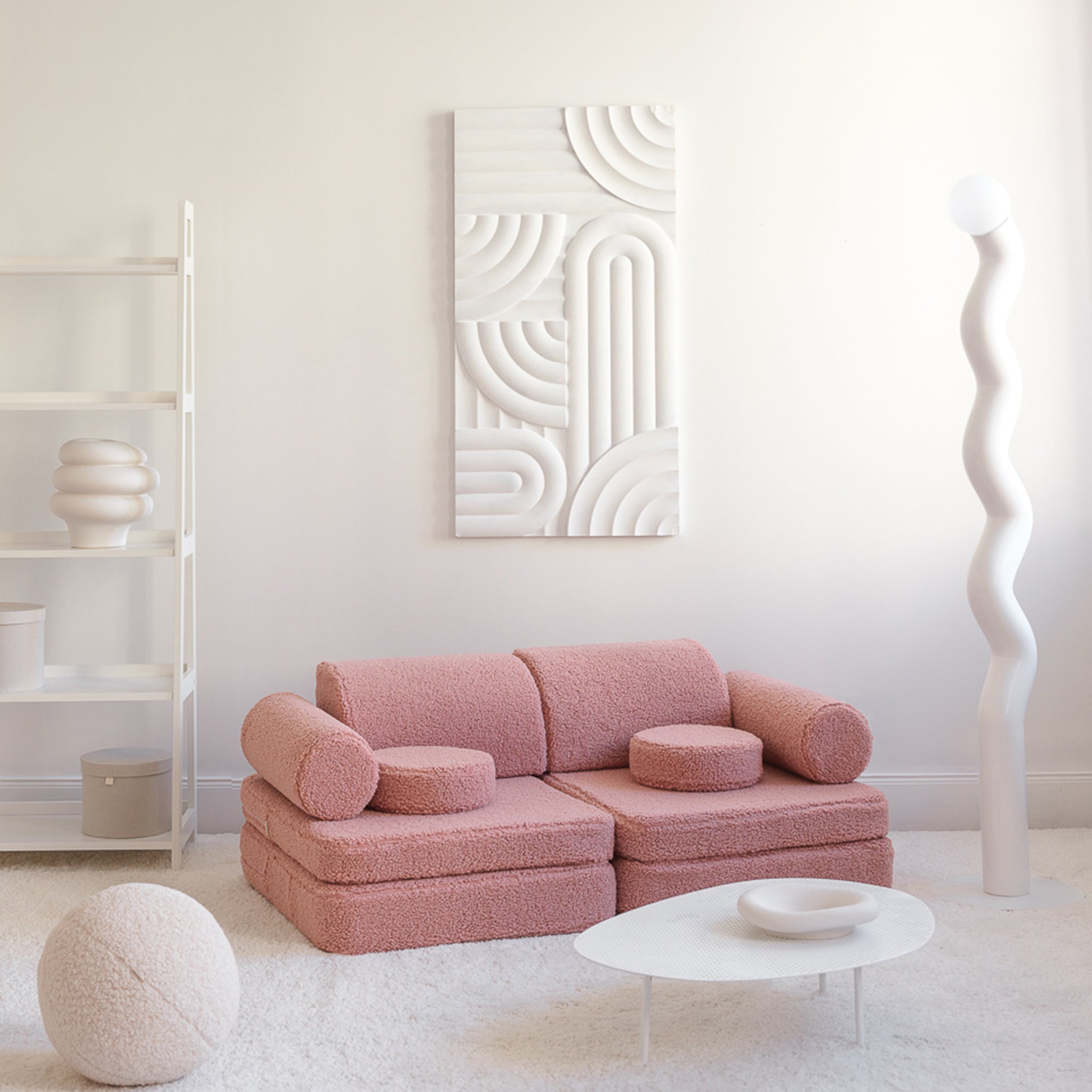 Wigiwama Sofa Settee Guava Pink