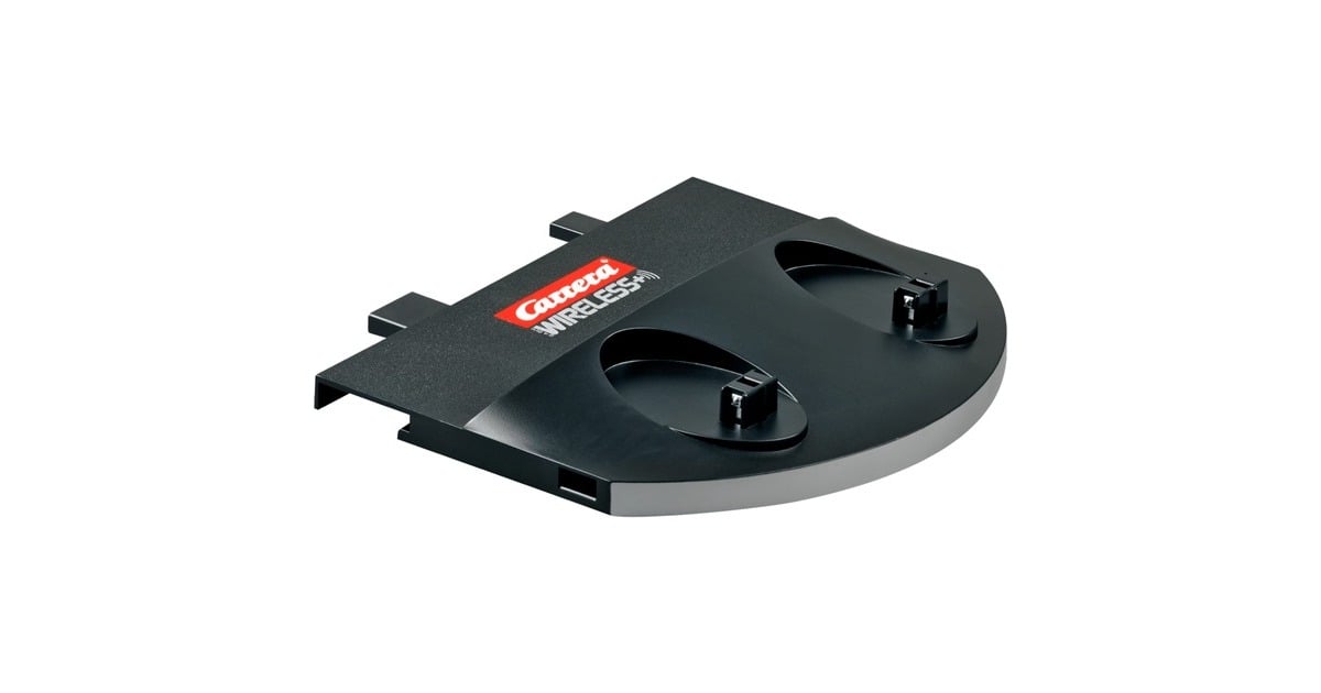 CarreraDraadloos dubbel laadstation  (Zwart, voor Carrera DIGITAL 124 / 132 racebaansystemen)