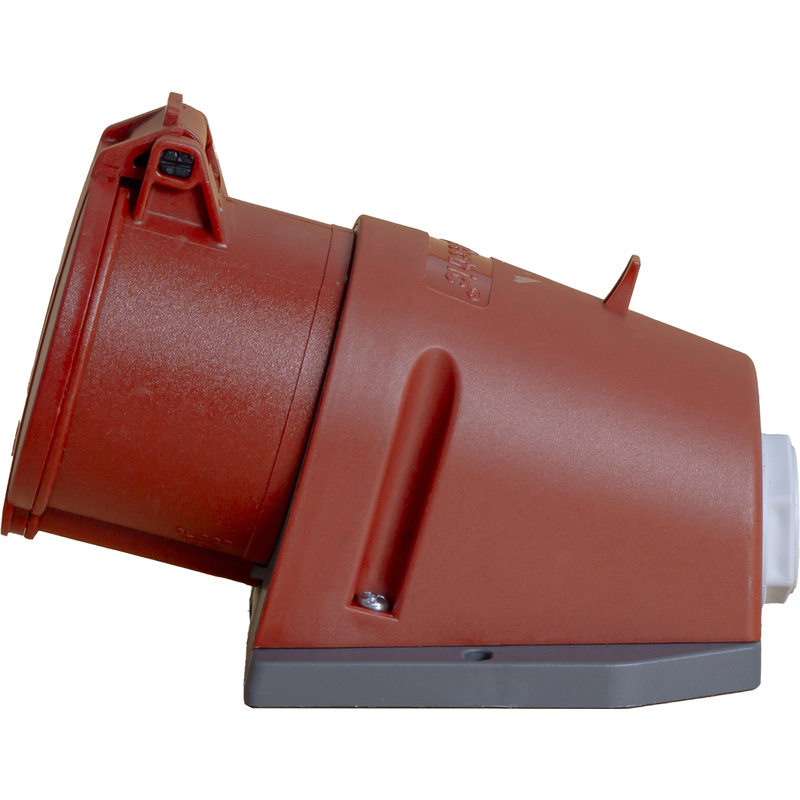 Power CEE opbouw wandcontactdoos 5-polig 32A IP44 Rood