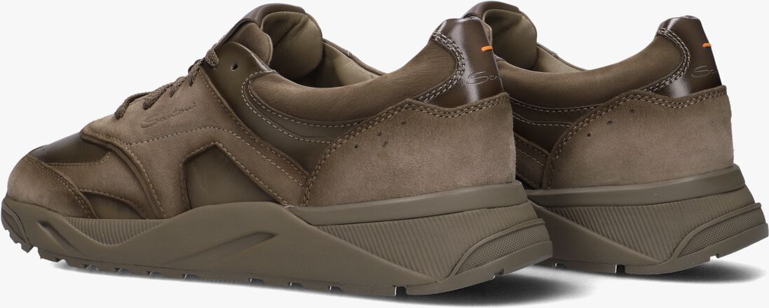 bruine santoni lage sneakers 22112
