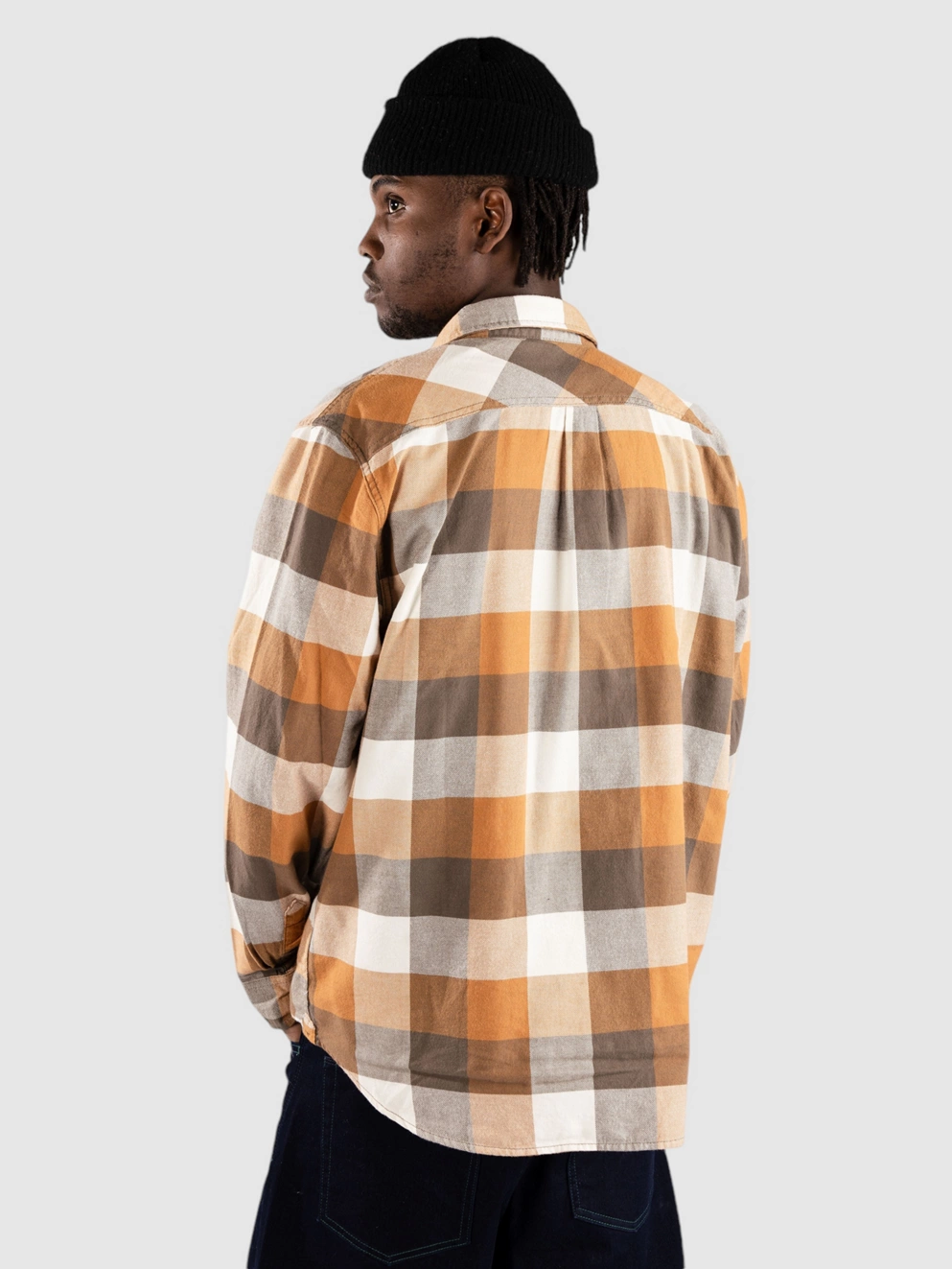 Vans Box Flannel Classic Shirt bungee cord/brown sugar