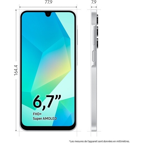 Smartphone Samsung GALAXY A16 128 GO GRIS