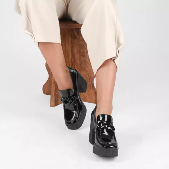 Mocassins NOIR MERRY SCOTT