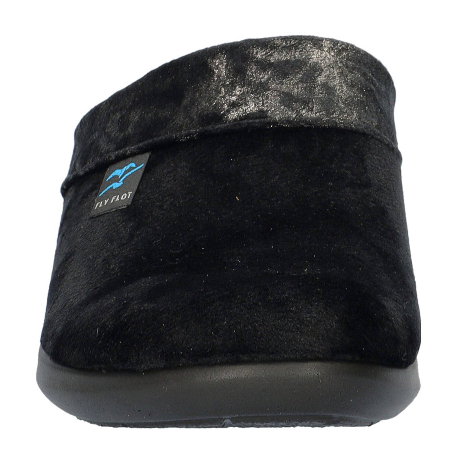 Fly Flot pantoffels zwart