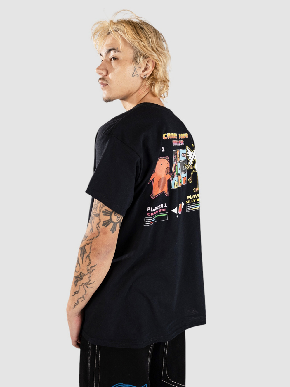 A.LAB Choose Your Fighter T-Shirt black