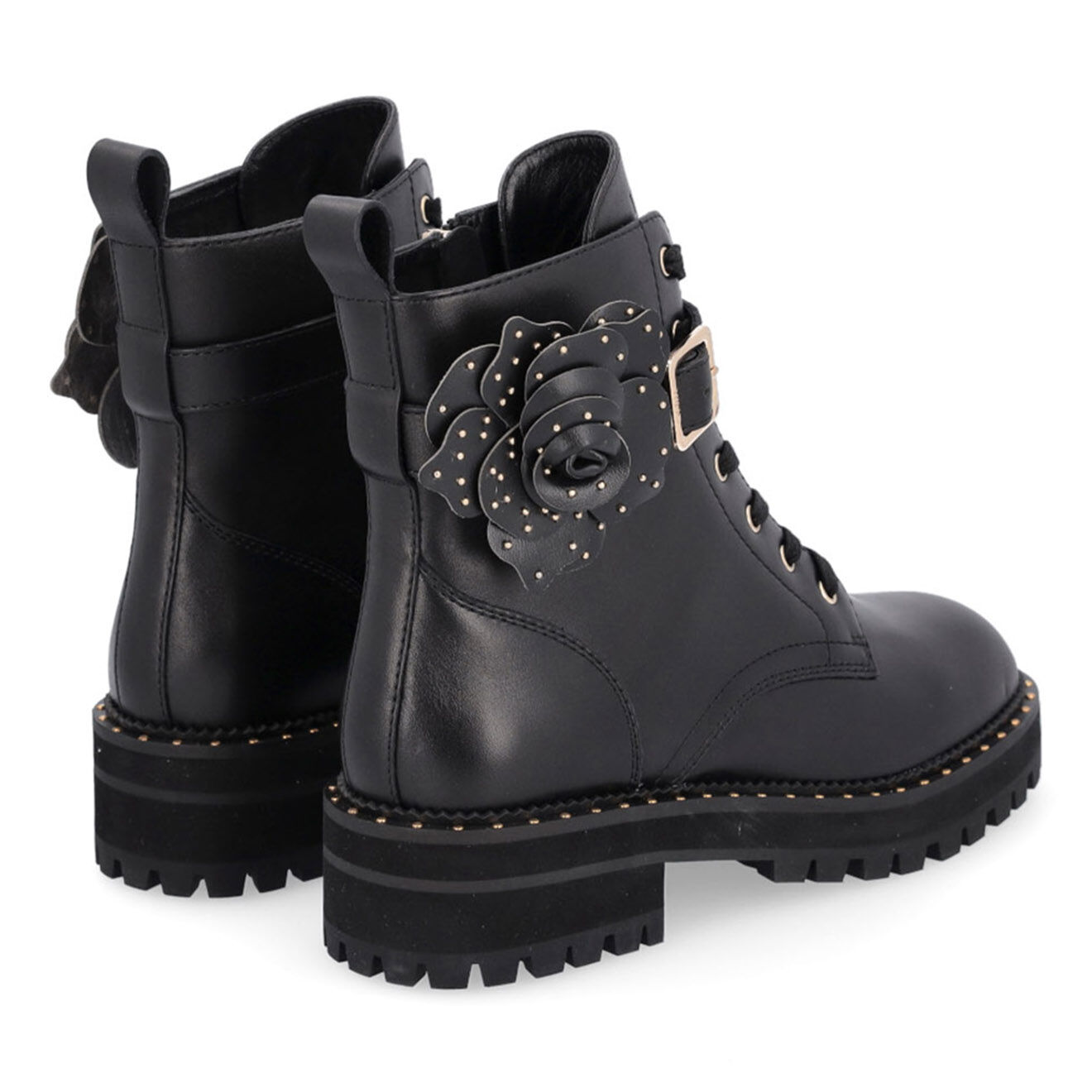 Liu-Jo Boots en Cuir Charline noires