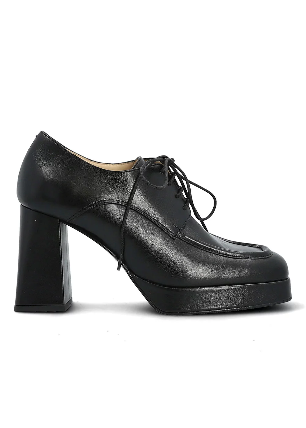 RICHELIEU VIOLAINE CUIR NOIR