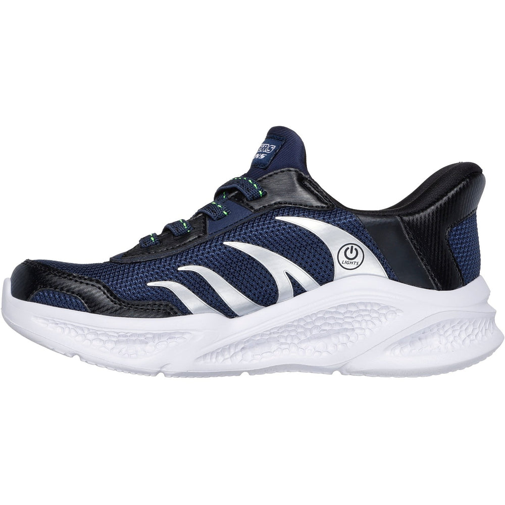Køb Skechers Navy Slip-Ins: S-Lights: Meteor-Lights - Brisk-Beams