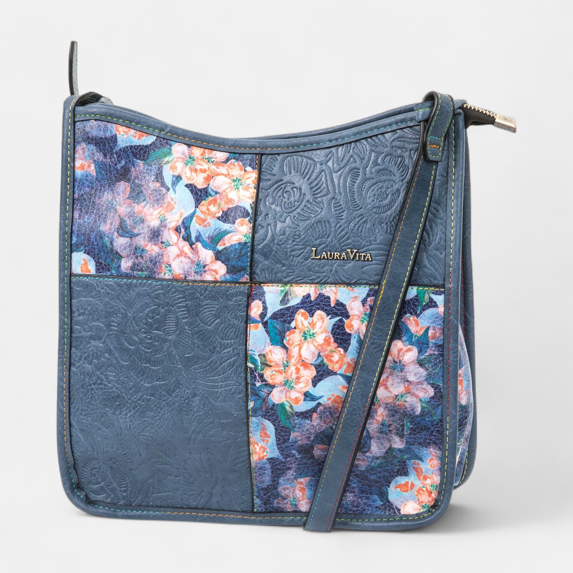 Sac bandoulière bleu