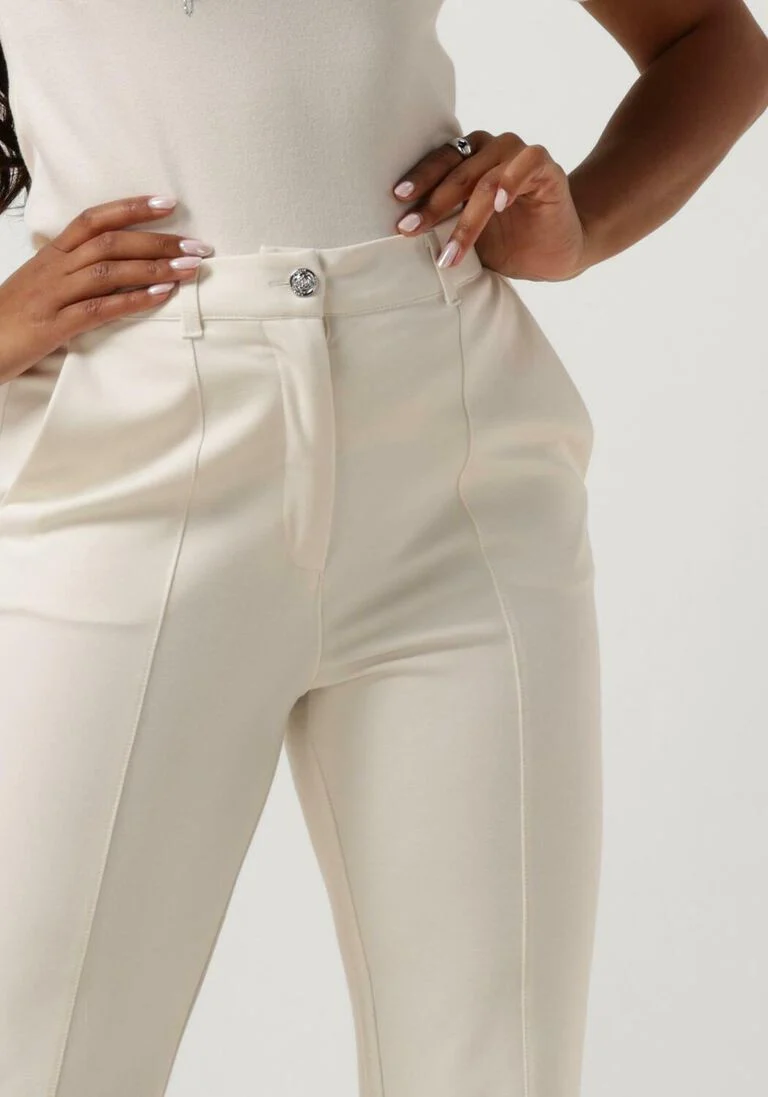 GUESS ecru guess wijde broek anna boot pant