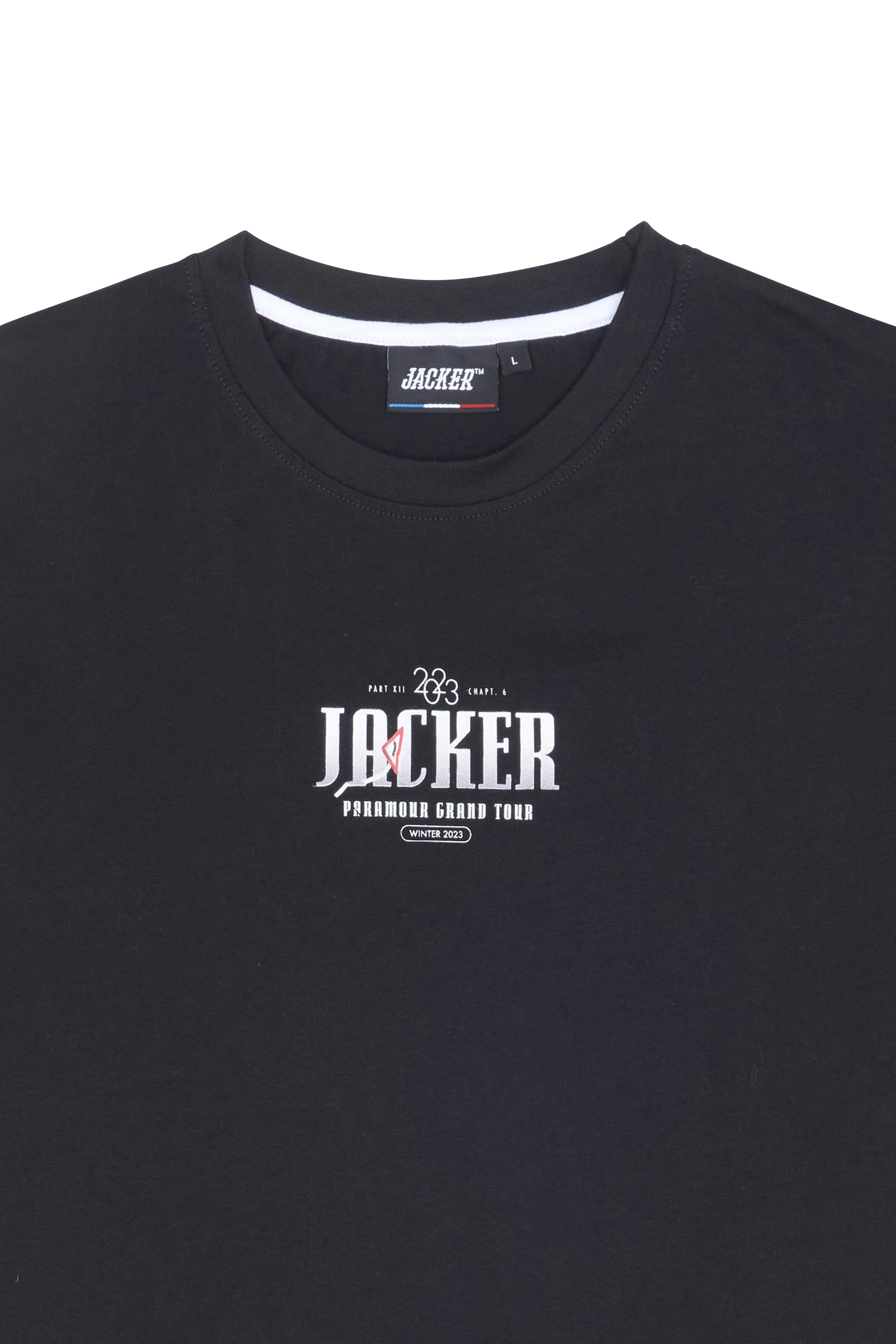 JACKER T-shirt  Grand Tour Noir