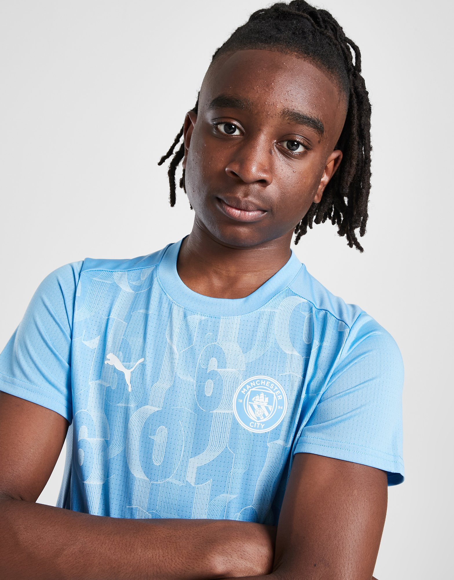 Puma Maillot Avant-Match Manchester City FC Junior